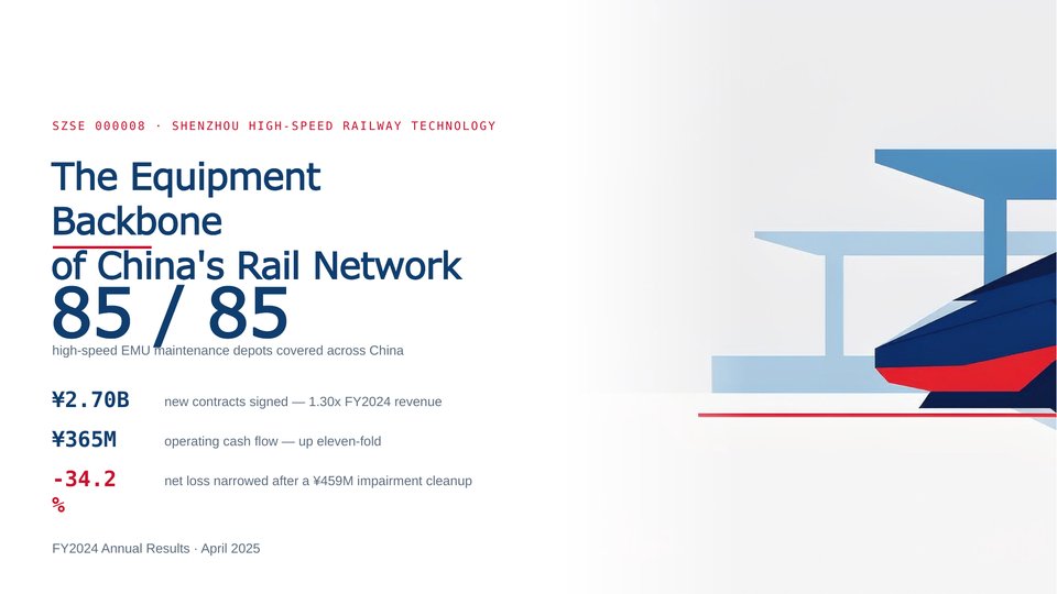 Rail Transit Equipment II Industry Template Slide 01