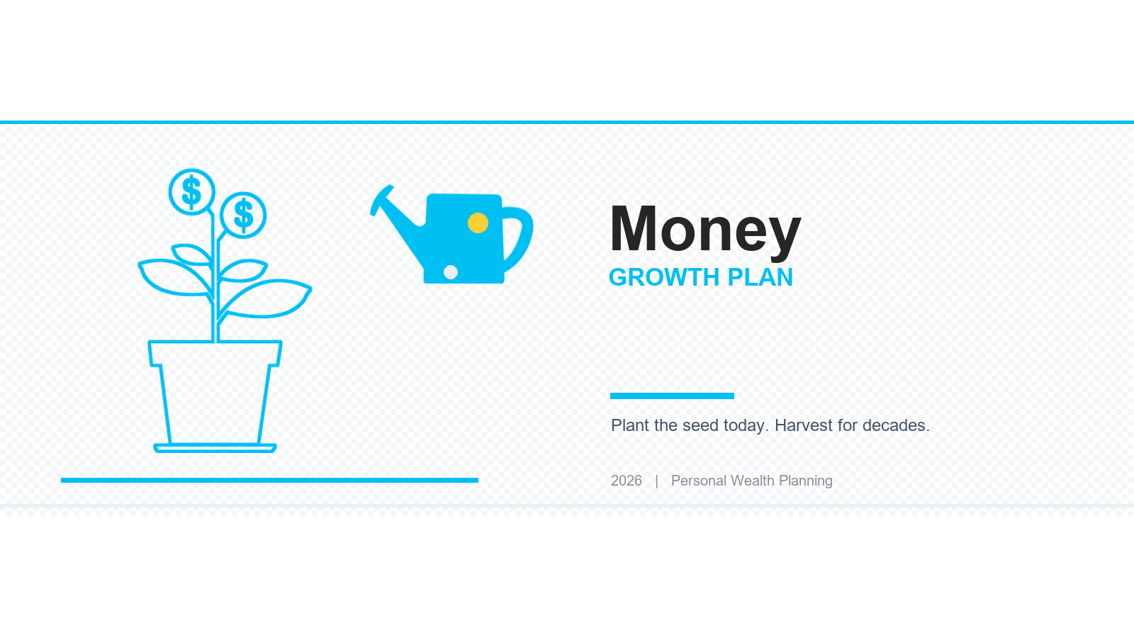 Money Growth Plan PowerPoint Templates slide 1